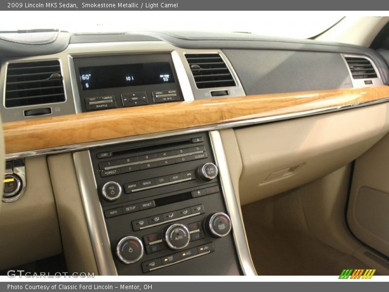 Smokestone Metallic / Light Camel 2009 Lincoln MKS Sedan