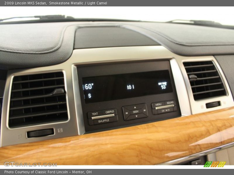 Smokestone Metallic / Light Camel 2009 Lincoln MKS Sedan
