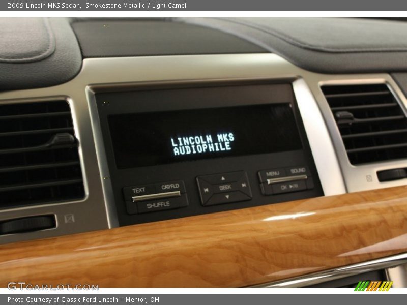 Smokestone Metallic / Light Camel 2009 Lincoln MKS Sedan