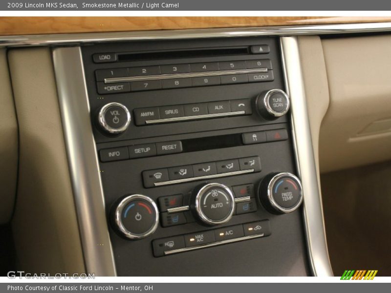 Smokestone Metallic / Light Camel 2009 Lincoln MKS Sedan