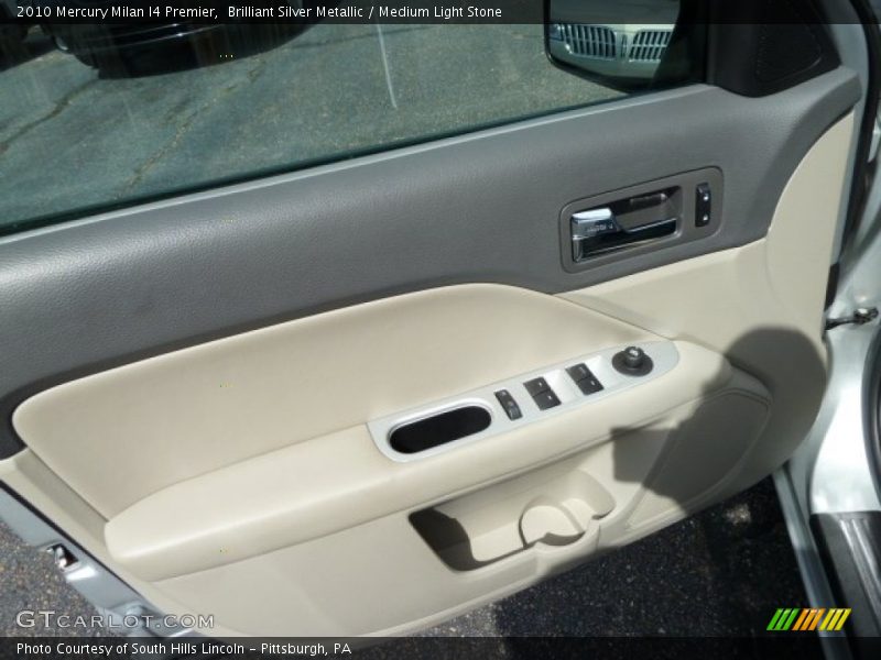 Brilliant Silver Metallic / Medium Light Stone 2010 Mercury Milan I4 Premier