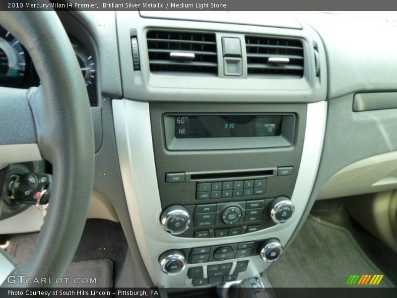 Brilliant Silver Metallic / Medium Light Stone 2010 Mercury Milan I4 Premier