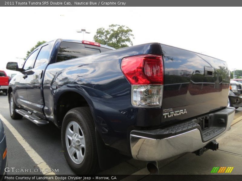 Nautical Blue / Graphite Gray 2011 Toyota Tundra SR5 Double Cab