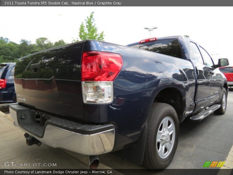 Nautical Blue / Graphite Gray 2011 Toyota Tundra SR5 Double Cab