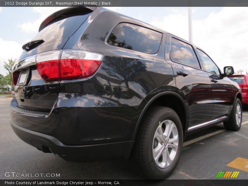 Maximum Steel Metallic / Black 2012 Dodge Durango SXT
