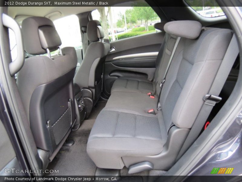 Maximum Steel Metallic / Black 2012 Dodge Durango SXT