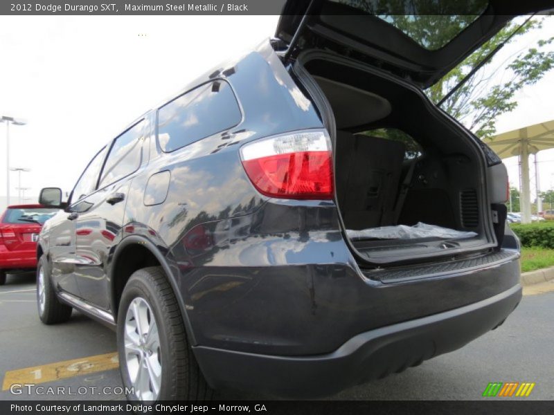 Maximum Steel Metallic / Black 2012 Dodge Durango SXT