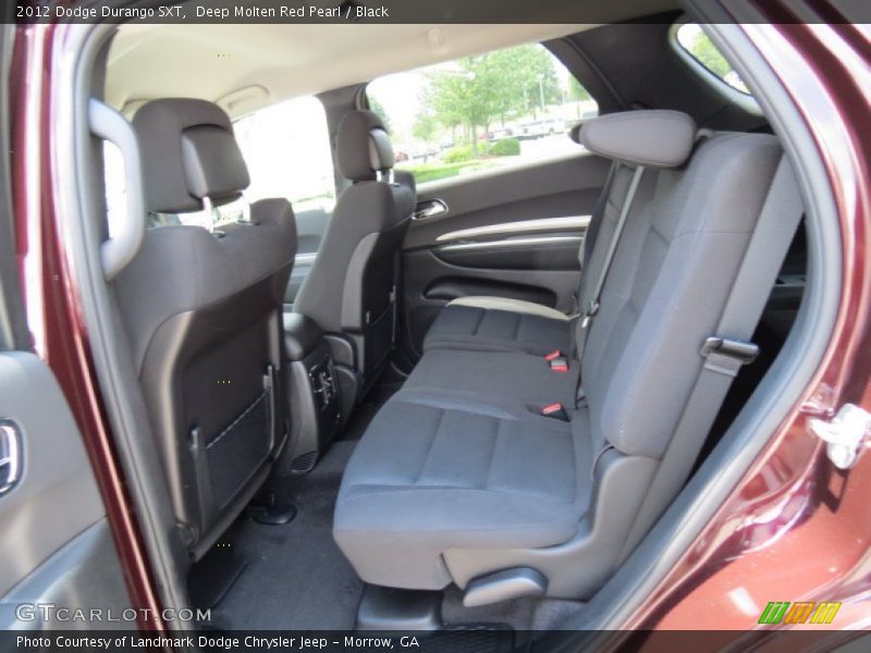 Deep Molten Red Pearl / Black 2012 Dodge Durango SXT