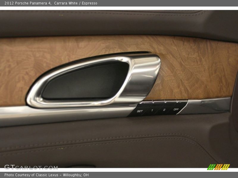 Carrara White / Espresso 2012 Porsche Panamera 4