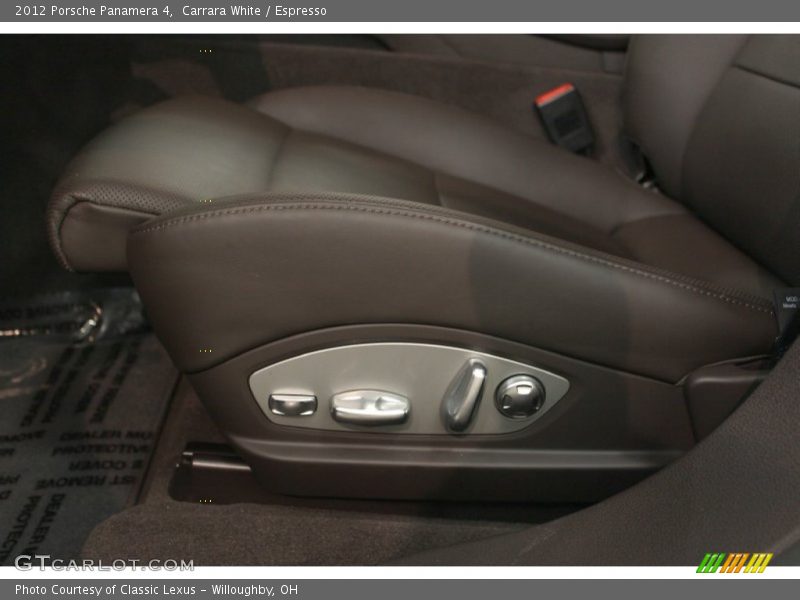 Controls of 2012 Panamera 4