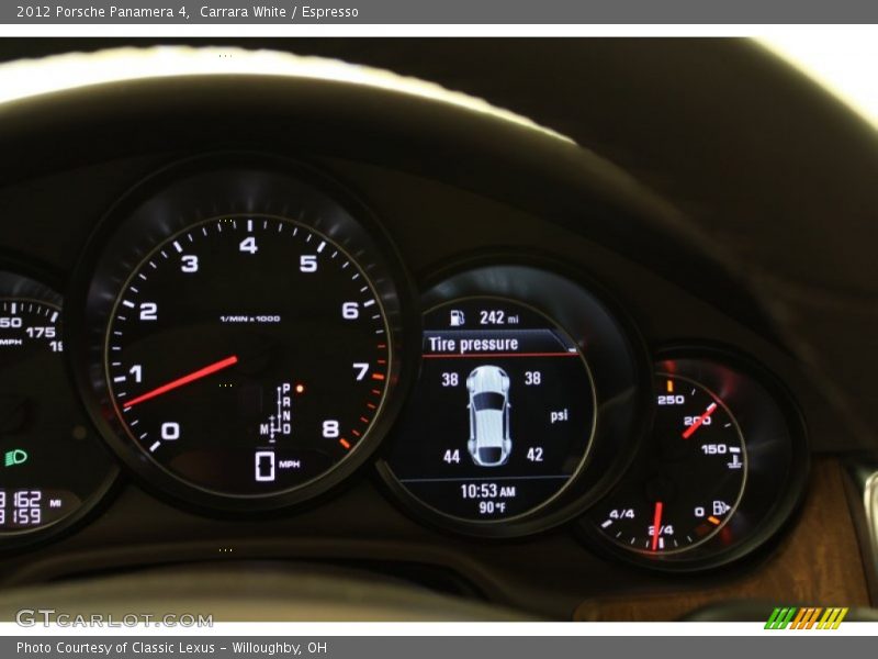  2012 Panamera 4 4 Gauges