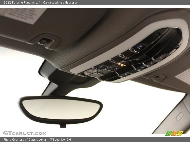 Carrara White / Espresso 2012 Porsche Panamera 4
