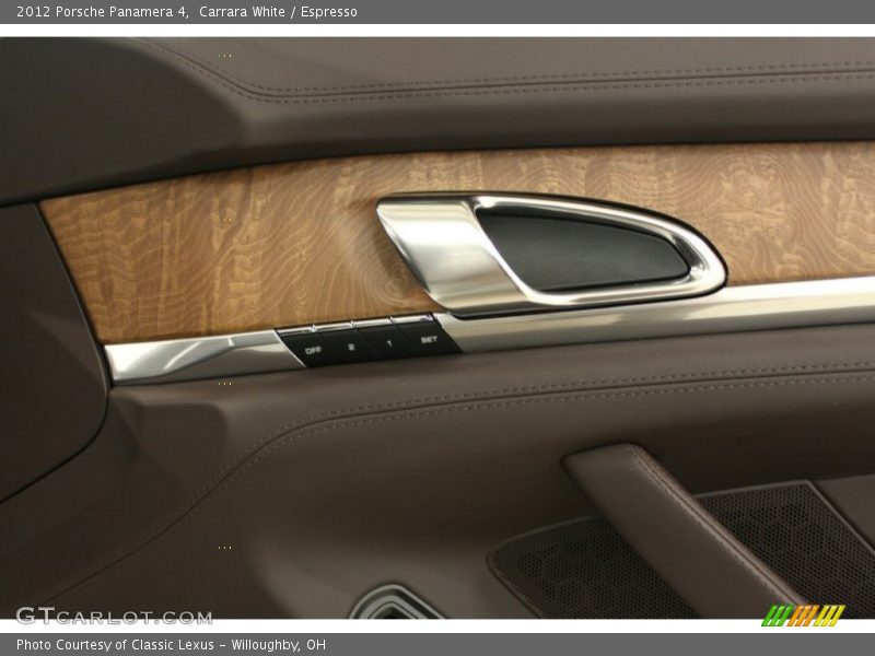 Controls of 2012 Panamera 4