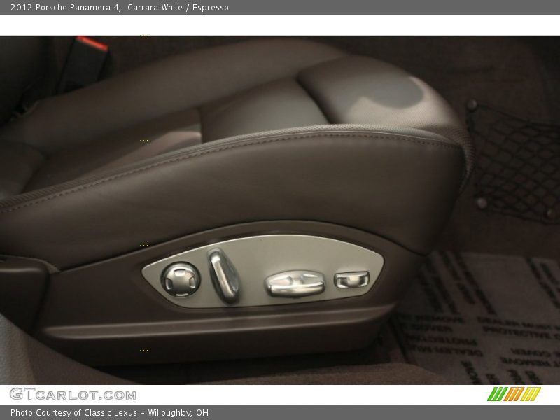 Controls of 2012 Panamera 4