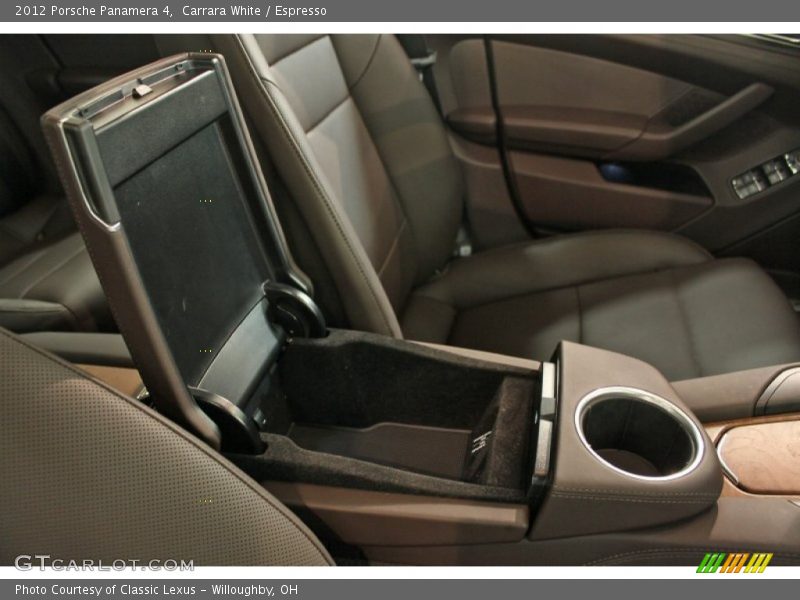Carrara White / Espresso 2012 Porsche Panamera 4