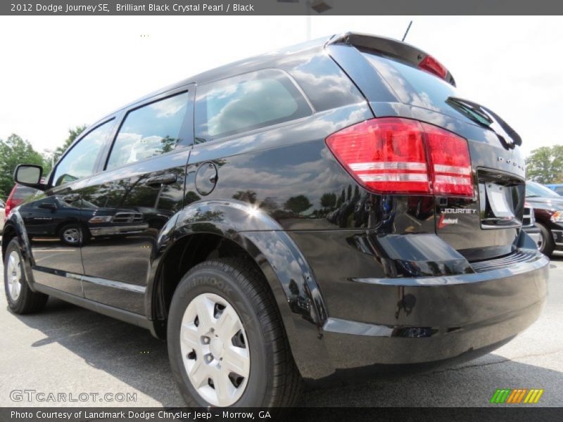  2012 Journey SE Brilliant Black Crystal Pearl