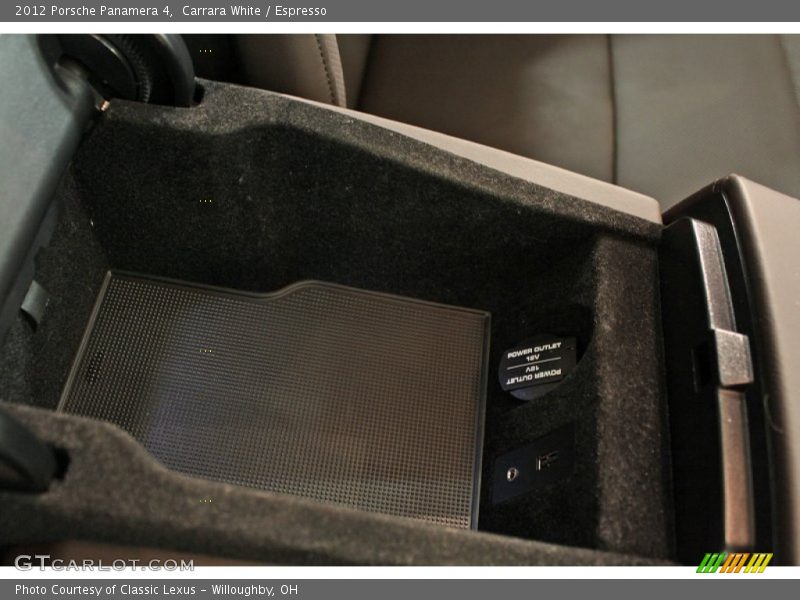 Carrara White / Espresso 2012 Porsche Panamera 4