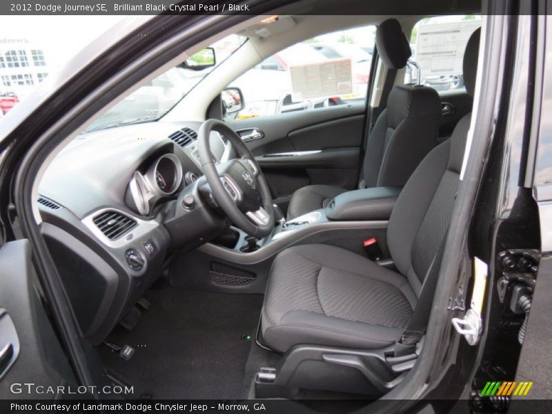 Front Seat of 2012 Journey SE