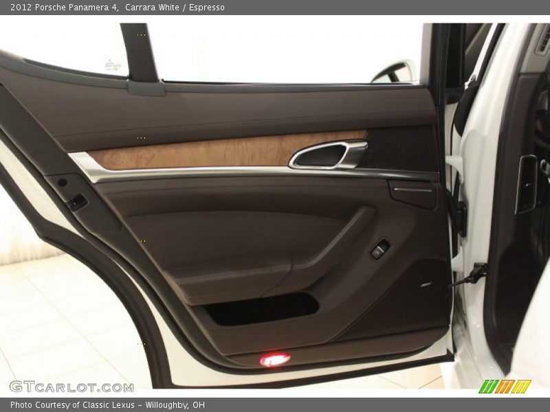 Door Panel of 2012 Panamera 4