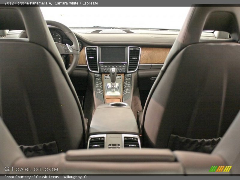Carrara White / Espresso 2012 Porsche Panamera 4