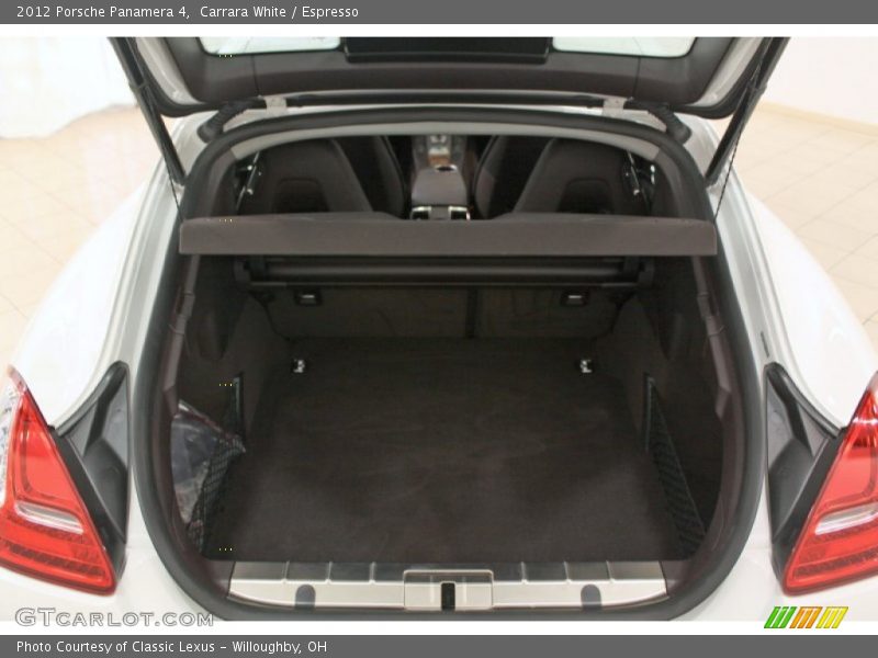  2012 Panamera 4 Trunk