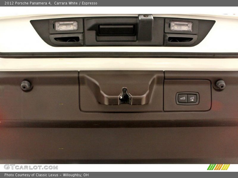 Carrara White / Espresso 2012 Porsche Panamera 4