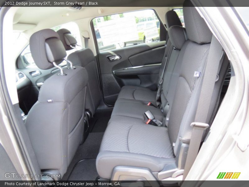 Storm Grey Pearl / Black 2012 Dodge Journey SXT