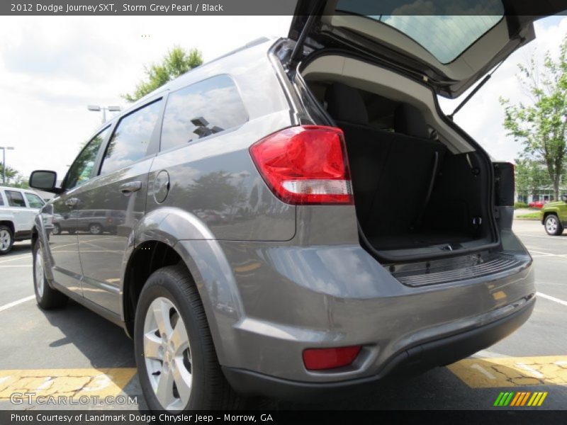 Storm Grey Pearl / Black 2012 Dodge Journey SXT