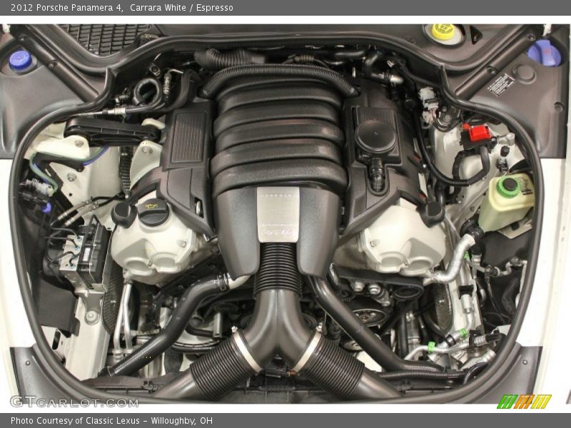  2012 Panamera 4 Engine - 3.6 Liter DOHC 24-Valve VarioCam Plus V6