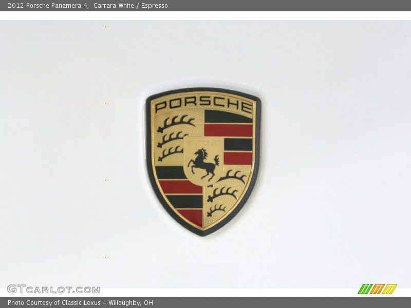  2012 Panamera 4 Logo