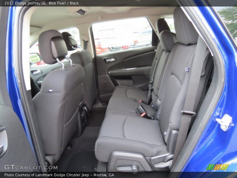 Rear Seat of 2012 Journey SE