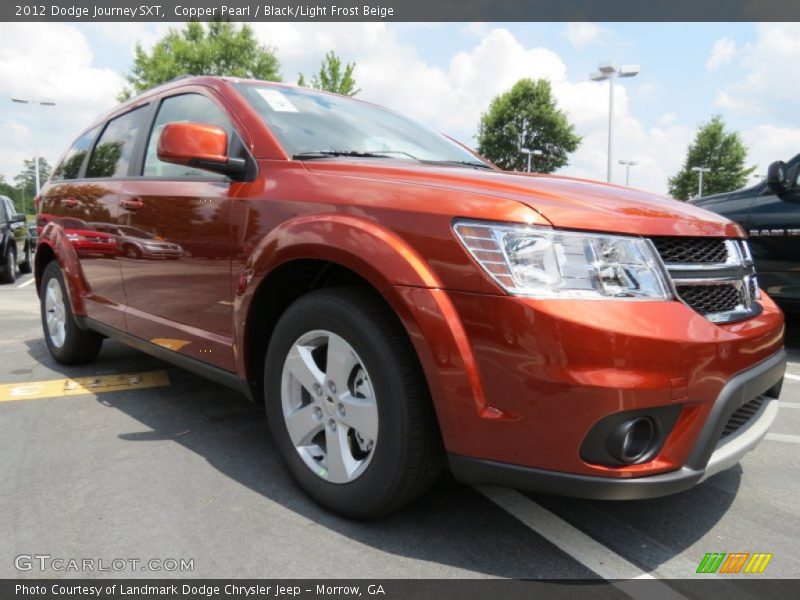 Front 3/4 View of 2012 Journey SXT