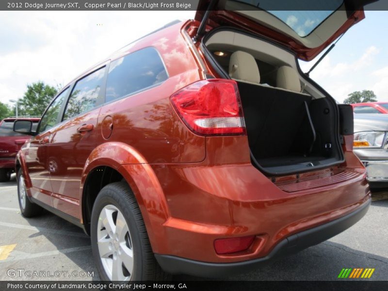 Copper Pearl / Black/Light Frost Beige 2012 Dodge Journey SXT