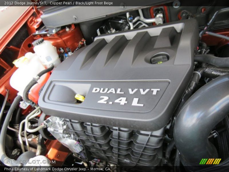  2012 Journey SXT Engine - 2.4 Liter DOHC 16-Valve Dual VVT 4 Cylinder