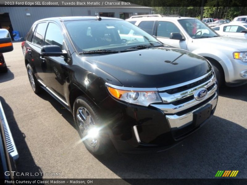 Tuxedo Black Metallic / Charcoal Black 2013 Ford Edge SEL EcoBoost