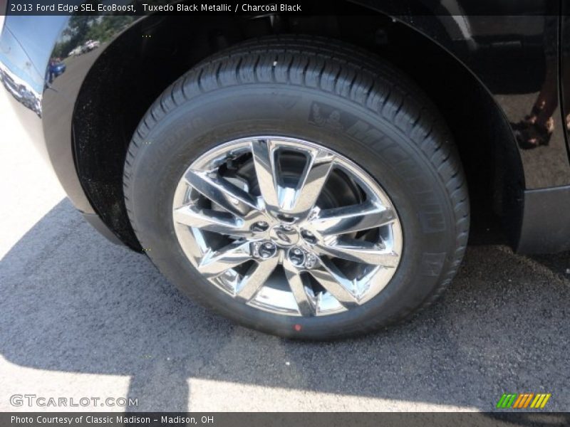 Tuxedo Black Metallic / Charcoal Black 2013 Ford Edge SEL EcoBoost