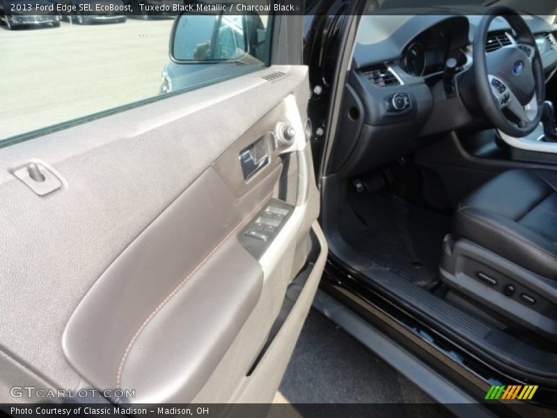 Tuxedo Black Metallic / Charcoal Black 2013 Ford Edge SEL EcoBoost