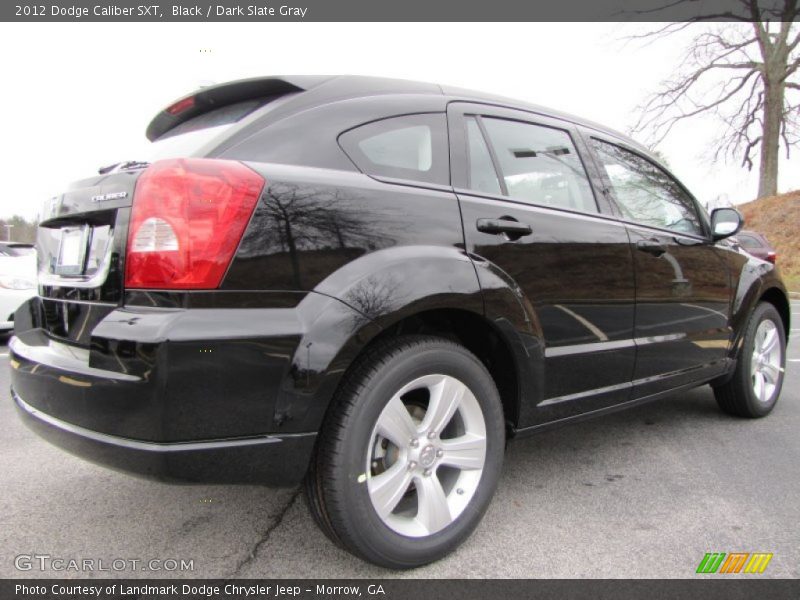 Black / Dark Slate Gray 2012 Dodge Caliber SXT