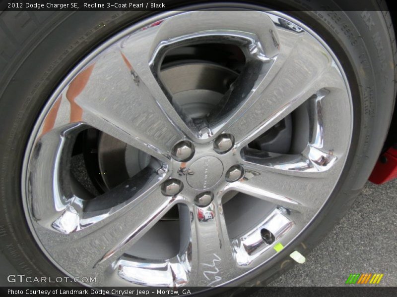 Redline 3-Coat Pearl / Black 2012 Dodge Charger SE