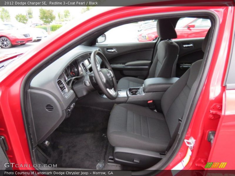 Redline 3-Coat Pearl / Black 2012 Dodge Charger SE