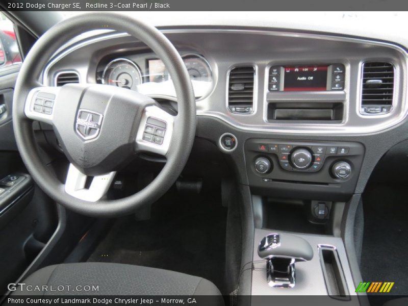 Redline 3-Coat Pearl / Black 2012 Dodge Charger SE