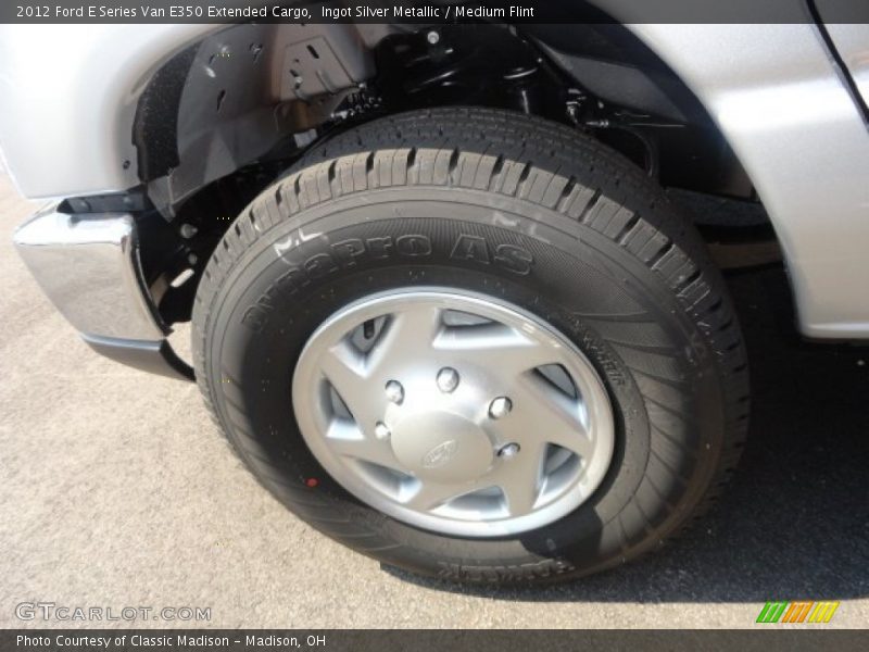 Ingot Silver Metallic / Medium Flint 2012 Ford E Series Van E350 Extended Cargo