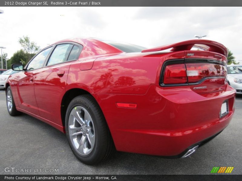 Redline 3-Coat Pearl / Black 2012 Dodge Charger SE