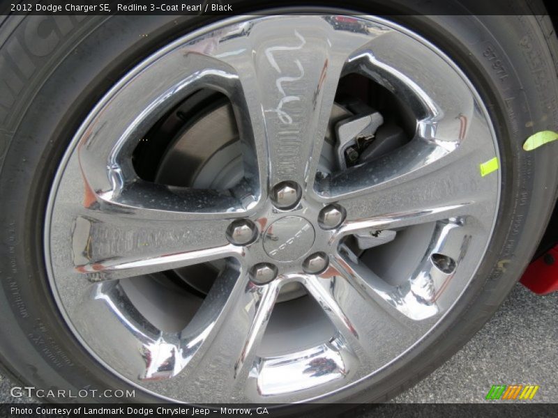 Redline 3-Coat Pearl / Black 2012 Dodge Charger SE