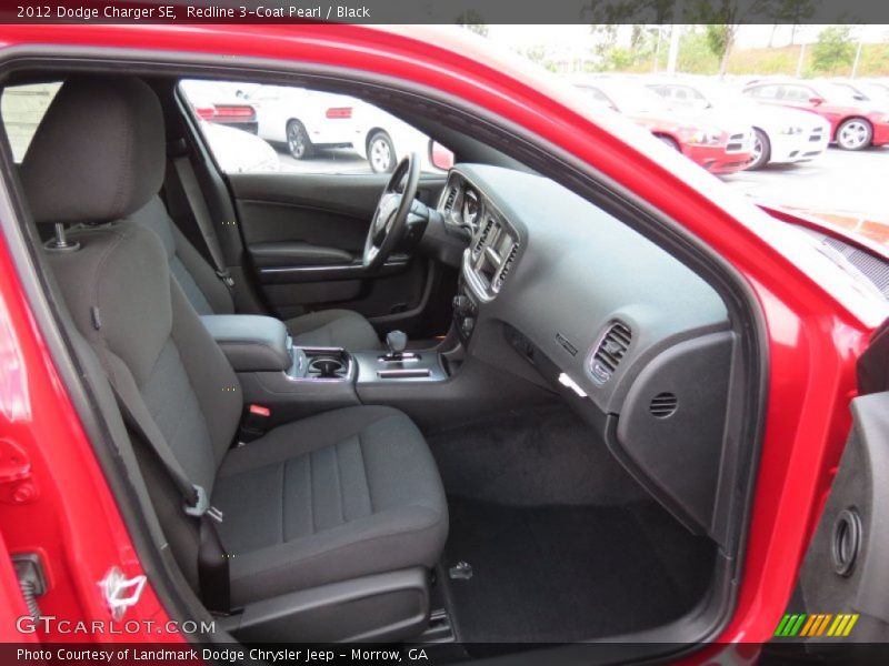 Redline 3-Coat Pearl / Black 2012 Dodge Charger SE