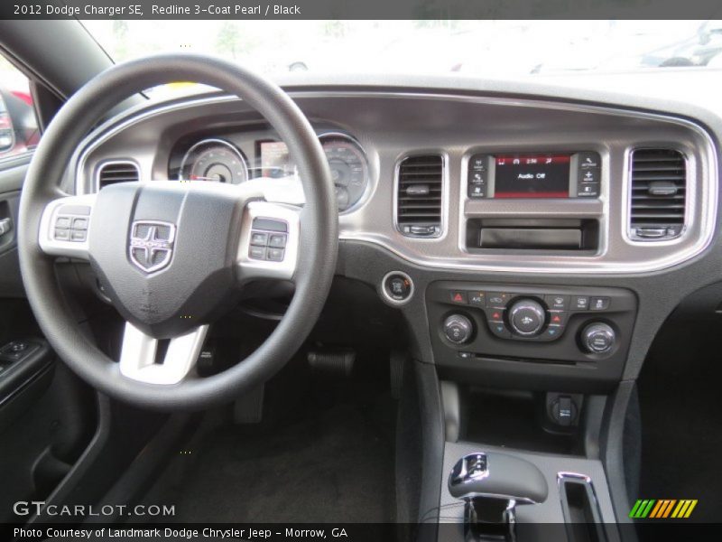 Redline 3-Coat Pearl / Black 2012 Dodge Charger SE