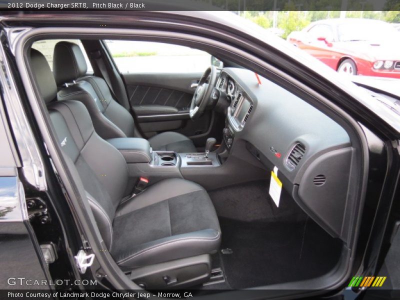 Pitch Black / Black 2012 Dodge Charger SRT8