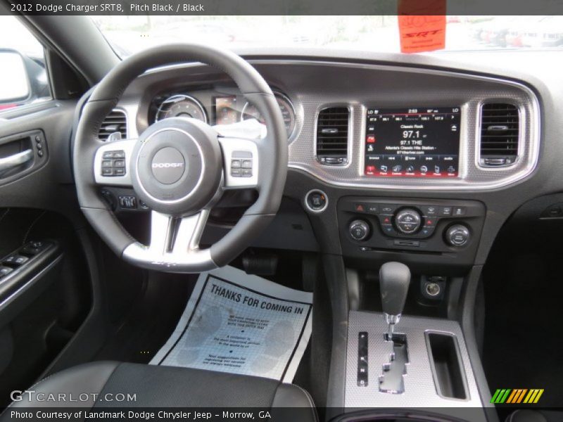 Dashboard of 2012 Charger SRT8
