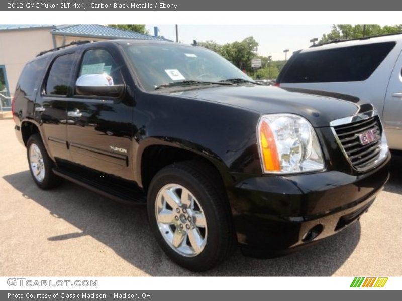 Carbon Black Metallic / Ebony 2012 GMC Yukon SLT 4x4