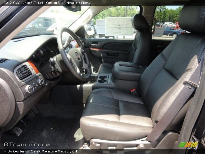 Carbon Black Metallic / Ebony 2012 GMC Yukon SLT 4x4